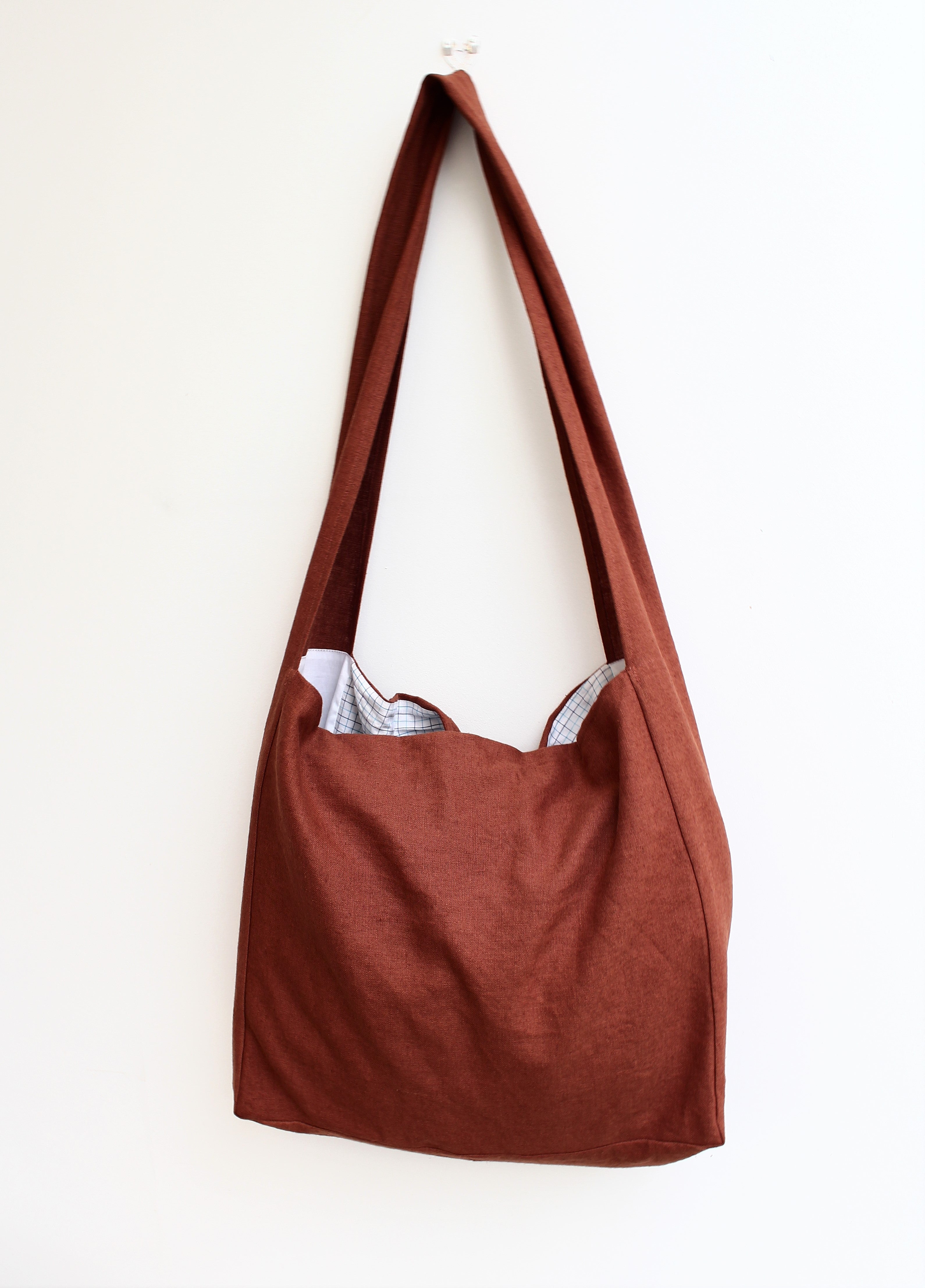 Cross body discount canvas tote bag