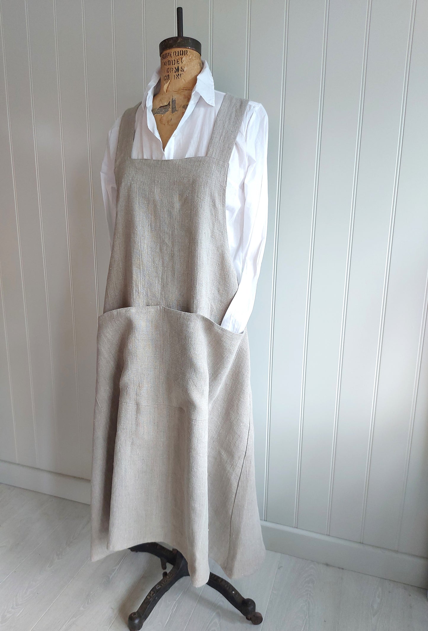 Artist Apron dress - Linen