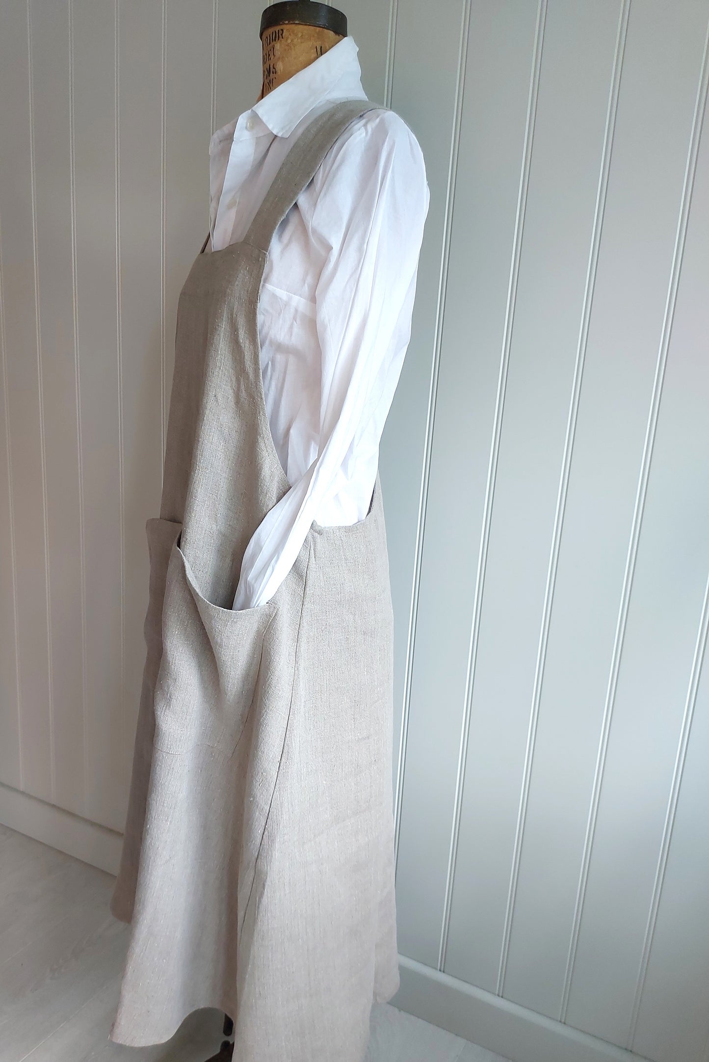 Artist Apron dress - Linen